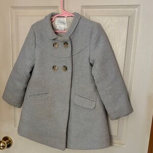 Edgehill Collection Light Gray Kids Pea Coat